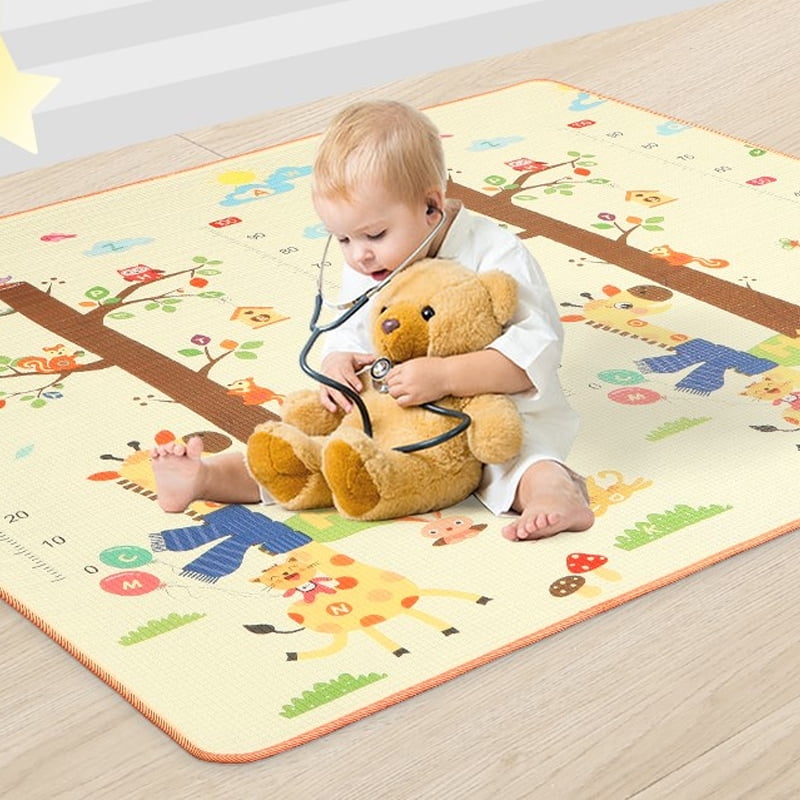 Baby Play Mat Thickening Eco Friendly Children Playmat Epe Cartoon Non Slip Carpet Living Room Mat Walmart Com Walmart Com