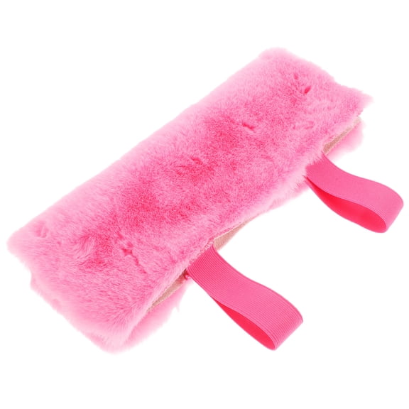 HOMEMAXS Armrest Cover Auto Center Armrest Cover Car Soft Console Pad Auto Center Console Cover for Most Car Arm Rest Decoration Protector Pink