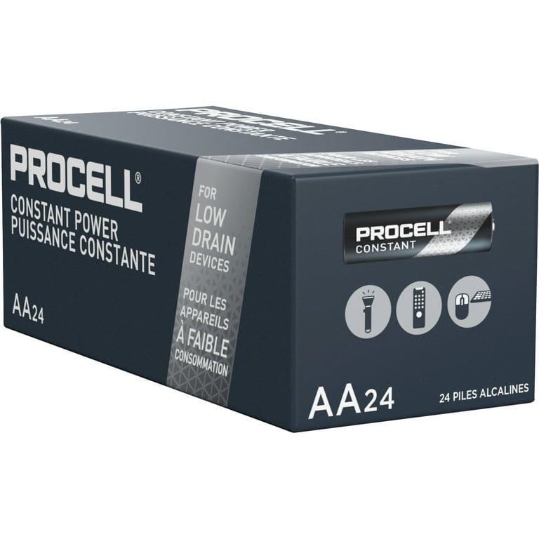 Duracell Procell Alkaline AA Battery Boxes of 24 - For Multipurpose - AA - 2100 mAh - 1.5 V DC - 144 / Carton Duracell Procell Alkaline AA Battery Boxes of 24 - For Multipurpose - AA - 2100 mAh - 1.5 V DC - 144 / Carton