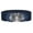10# Dark Blue, variant on Womens Floral Filigree Stretch Belt Elastic Waist Belt with Silver Tone Buckle White One Size