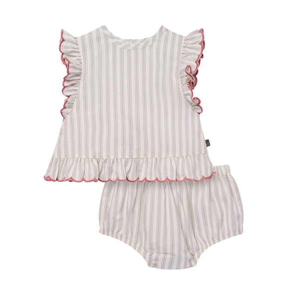 Modern Moments by Gerber Baby Girl Bloomer Outfit Set, 2-Piece, Sizes 0/3 Months - 24 Months