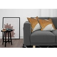 thumbnail image 3 of Ambesonne Modern Throw Pillow Cover 2 Pack, Geometric Long Tunnel, 24", Orange Grey, 3 of 5