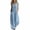 Blue, variant on Jumpsuits for Women Dressy Casual Sleeveless Crewneck Wide Leg Rompers Jumpers Vacation Summer Outfits