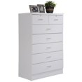 thumbnail image 1 of Pemberly Row Tall 7 Drawer Chest with 2 Locking Drawers in White, 1 of 5