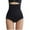 Black, variant on Elainilye Fashion Tummy Control Thong Shapewear High Waist Butt Lifting Panties with Girdle Body Shaper Underwear,Black