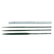 General Tools S477 4-pc Swiss Pattern Needle File Set