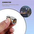 thumbnail image 3 of UHF Male PL259 to N Female M/F Straight Coax Adapter, 3 of 5
