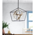 thumbnail image 3 of Aiwen Geometric Modern Pendant Light Square Shape LED Ceiling Lamp Fixture, 3 of 10