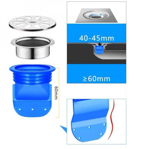 Promotion Drain Backflow Preventer, One Way Valve, Adjustable Silicone