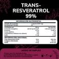 thumbnail image 2 of Quotidien | Trans Resveratrol 99% - 100% Puro Con Colágeno Hidrolizado Polvo Y Calcio - Vitaminas Mujer - 60 Cápsulas Veganas Vcaps, 2 of 7