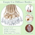 thumbnail image 3 of Boao, botellas difusoras para ambientador de coche, para colgar, 50 unidades, 3 of 7