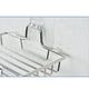 thumbnail image 2 of EeaseMX 2 jaboneras de acero inoxidable para pared, sin perforaciones, con escurridor (2 jaboneras de una sola capa + 2 adhesivos de pared), 2 of 7