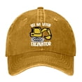 thumbnail image 1 of WEIYLL Girl's Baseball Cap Kid'S Vintage Embroidered Distresed Yellow Beach Hats One Size, 1 of 3