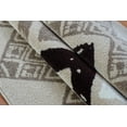 thumbnail image 5 of Ladole Rugs Diamond Style Geometric Smooth Innovative Area Rug Carpet in Caramel, 5x8 (5'3" x 7'6", 160cm x 230cm), 5 of 5