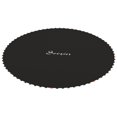 thumbnail image 1 of Soozier Trampoline Mat Replacement with Spring Pull Tool and 72 V-Hooks, Fits 12ft Trampoline, Using 5.5" Springs, Black, 1 of 7
