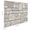 thumbnail image 4 of vidaXL 3D Wall Panels with Grey Brick Design 10 pcs EPS, 4 of 5