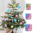 thumbnail image 6 of Rkxzt Holiday Decorative Balls,Macaron Style Christmas Tree Ornaments Set 6cm Multicolor Plastic Hanging Balls 1-Pack,Holiday Products, 6 of 8
