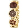 Gold-tone Watch with Enamel