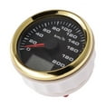thumbnail image 2 of 0-200km/h Gold GPS Speedometer 85mm Car Speed Gauge Meter For Truck Motorcycle Marine Boat Accesories With 8 Color Backlight ,Wide Application, 2 of 7
