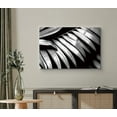 thumbnail image 2 of wall26 Canvas Print Wall Art Details of Palm Tree Leaf Floral Nature Photography Minimalism Tropical Scenic Relax/Calm Black and White for Living Room, Bedroom, Office - 16"x24", 2 of 5