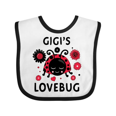 

Inktastic Valentine s Day Gigi s Lovebug Gift Baby Boy or Baby Girl Bib