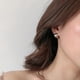 thumbnail image 2 of Brushed Earring Design French Earrings Exquisite Jewelry for Women A, 2 of 5