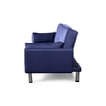 thumbnail image 4 of Sofá Cama De Lino Azul Sofantastico Modelo Santino Varias Posiciones, 4 of 8