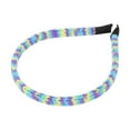 thumbnail image 4 of Unique Bargains 1 Pc Headband Knitting Yarn Hair Accessories for Women Blue Yellow, 4 of 5