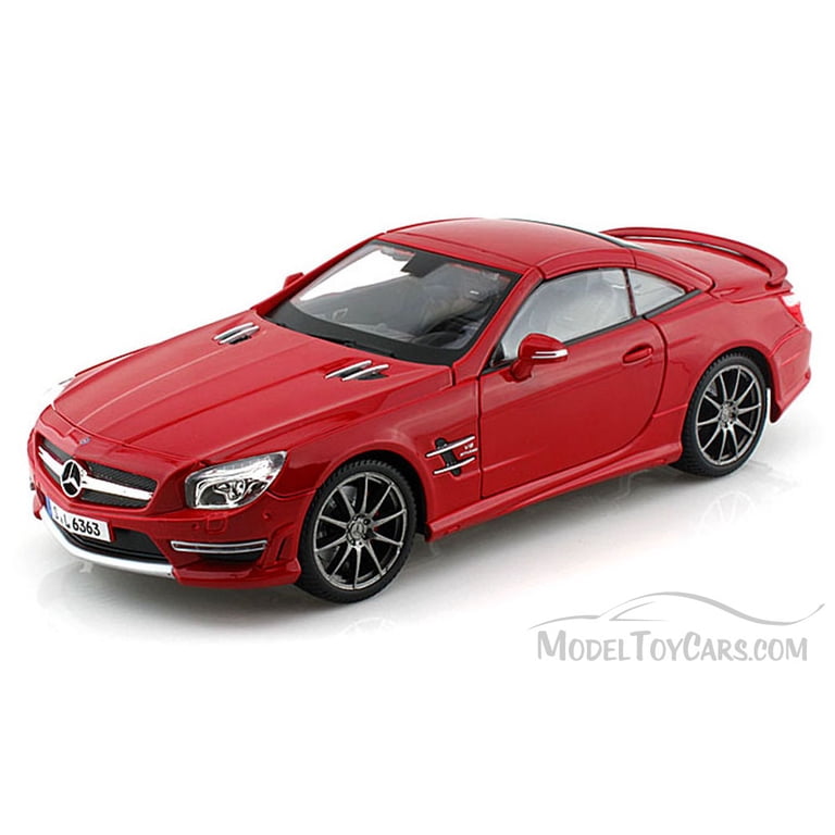 Modèle Réduit Mercedes-Benz 500 SL 1/18 Par Maisto - Occasion, Voiture De Collection