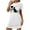 White-41, variant on perfectbot Plus Size Nightgowns for Women Cute Print Comfort Nightshirt Short Sleeve Summer Mini Sleep Dress S-XXL