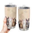 thumbnail image 4 of Taza de viaje Oasisdream, vaso de 600 ml con estampado de conejo, 4 of 6