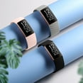 thumbnail image 7 of Wepro Waterproof Bands Compatible with Fitbit Charge 4 / Charge 3 / Charge 3 SE for Women Men, 3-Pack, Small, Large/Pink Sand/Slate Gray/Black, 7 of 7