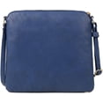 thumbnail image 3 of LHSHIDU Crossbody Bag for Women Lightweight Dome Shoulder Bag Retro Leather Satchel Wallet for Work Travel, 3 of 7