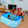 thumbnail image 2 of Piscina Inflable Exteriores Interiores y Patios Mide  130*90*50 cm, 2 of 8