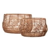 Natural Rattan Basket Set of 2 by Drew Barrymore Flower Home