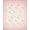 Pink Green, Pattern 1, variant on ODIKA 8'x10' Washable Area Rug Pink Coquette Boho Toss Scallop Border Delicate Ribbon Vintage for Dining Room, Large Office, Lounge, Non-Slip Chair-Friendly Mat