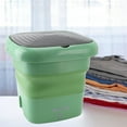 thumbnail image 3 of Portable Washing Machine, 9L Upgraded Large Capacity Foldable Mini Washing Machine, Small Washer for Baby Clothes, Underwear, Small Items, Apartment, Dorm,RV Travel Laundry, 3 of 7