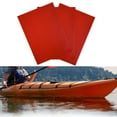 thumbnail image 4 of jinwen Bateau Gonflable 3 Pcs Réparation de Bateau Gonflable, Ensemble d'Accessoires en PVC Étanche pour Bateau Pneumatique Canot Kayak Canot Pneumatique Rouge, 4 of 7