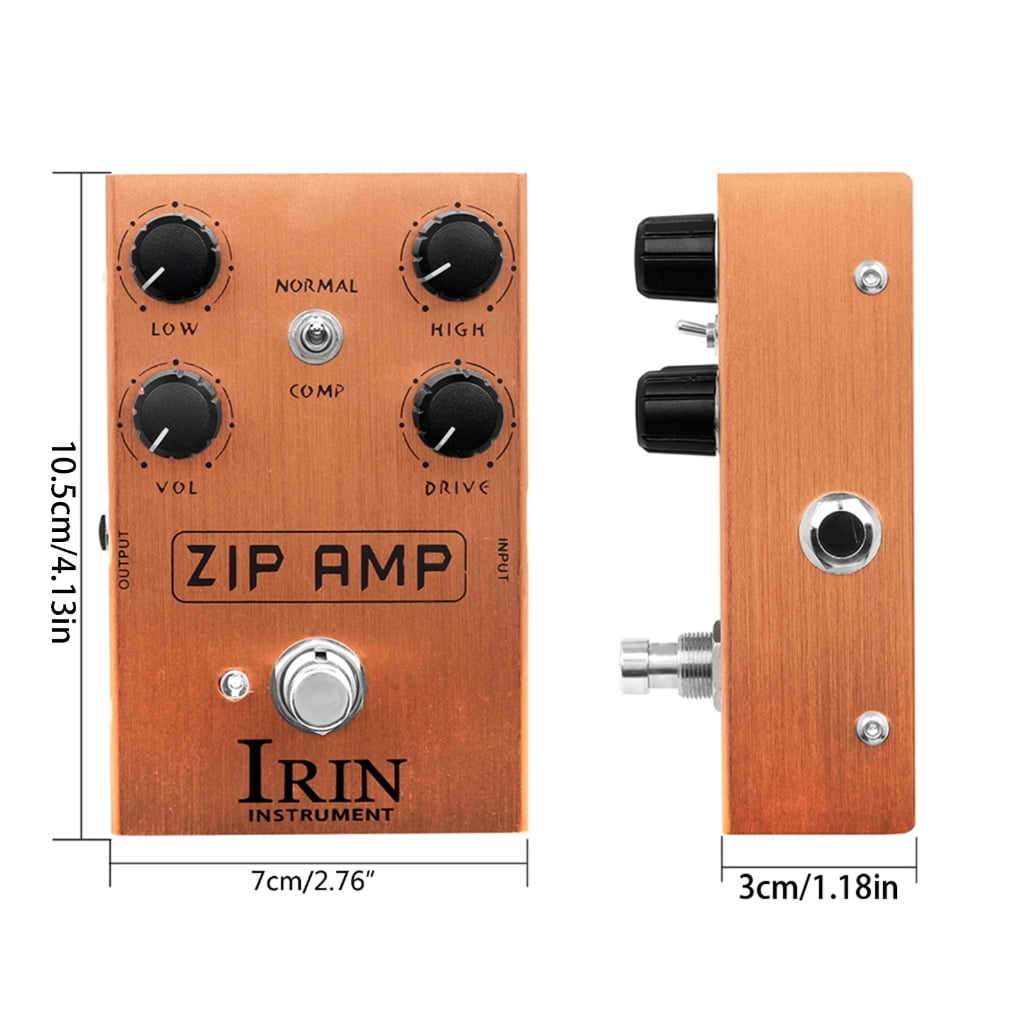 Guitar Effect Pedal Sound Effects Pedal with Modern High Gains Amp Simulator
