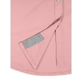thumbnail image 4 of Women's UPF 50+ UV Protection Shirt, Long Sleeve Fishing Shirt, Breathable and Fast Dry Pale Pink L, 4 of 7