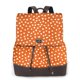 thumbnail image 1 of Fotbe Dots On Orange Background Mochila Bolso con Estampado para Mujer, Mochila Antirrobo de Nylon Impermeable, Bolsa Ligera de Hombro, 1 of 4