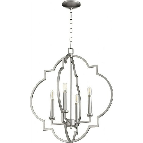 Quorum Lighting - Four Light Pendant - Dublin - 4 Light Entry Pendant in