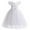 White, variant on Elegant Little and Big Girls Long Birthday Party Wedding Pageant Graduation Prom Maxi Dresses for 3-12Years