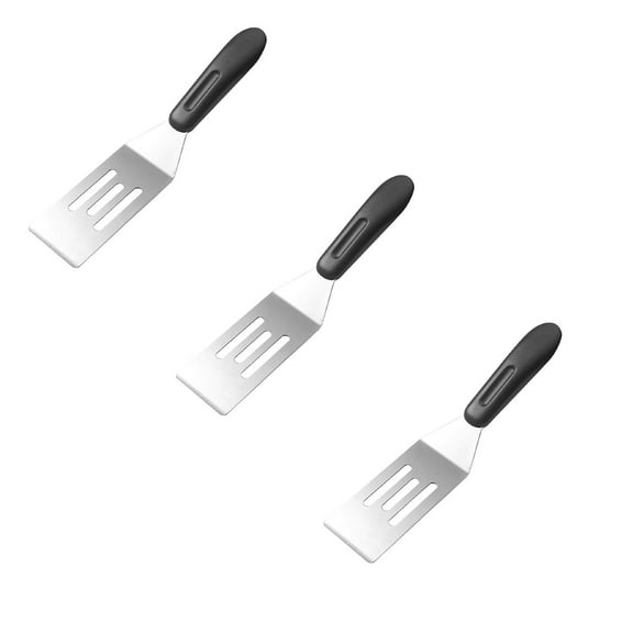 Mini Spatula Durable Stainless Steel Small Spatula for Kitchen Use Creative Cookie,Lasagna,Pie Server Spatulas Cake & Pancakes Spatulas