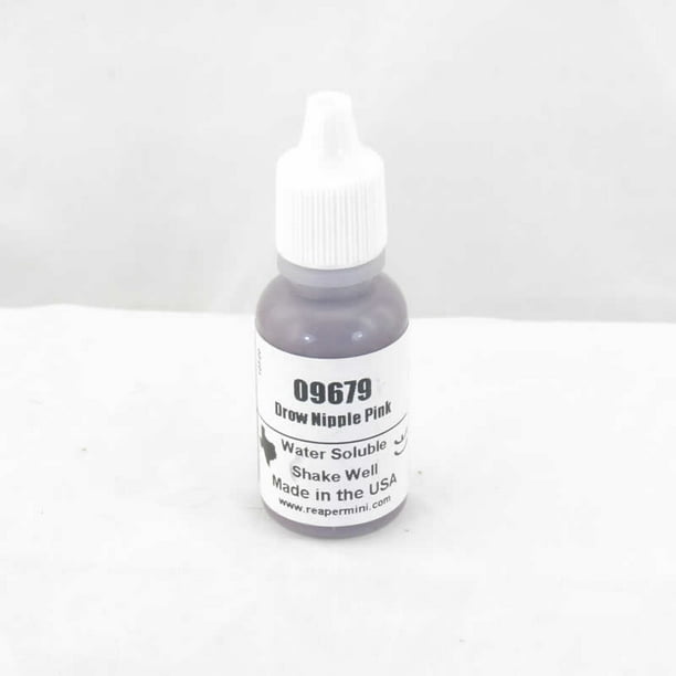 Drow Nipple Pink Acrylic Reaper Master Series Hobby Paint .5oz Dropper ...