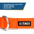 GoTags Personalized Dog Collar, Custom Embroidered Collar with Pet Name