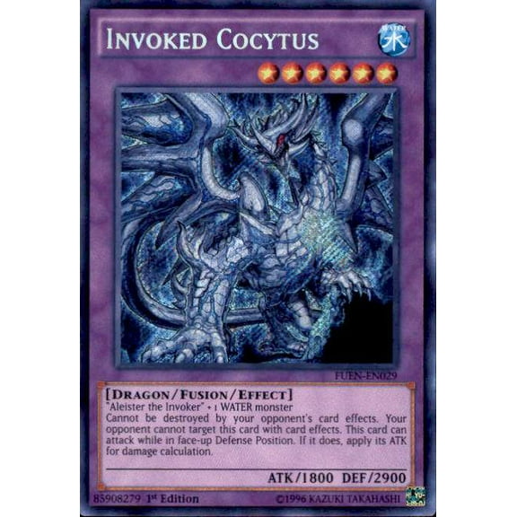 YuGiOh Fusion Enforcers Secret Rare Invoked Cocytus FUEN-EN029