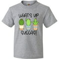 thumbnail image 3 of Inktastic What's Up Succas Funny Cacti Plants Youth T-Shirt, 3 of 5