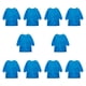 thumbnail image 2 of Delantal de para niños, delantal de pintura para niños con larga, , lavable, impermeable, para hornear y alimentar. azul, 2 of 8
