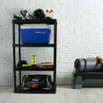 thumbnail image 5 of Gracious Living Utility 14"W x 32"D x 54.5"H 4-Shelf Garage Shelves, Black, 5 of 9